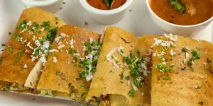 Mushroom Masala Dosa