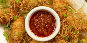 Threaded Crispy Paneer