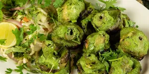Mushroom Pudina Tikka