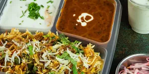 Dum Subj Biryani & Dal Combo