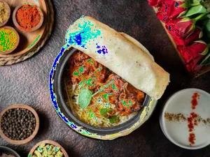 Lucknowi Murgh Biryani