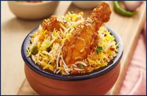 Hyderabadi Fresh Chicken Dum Biryani Box