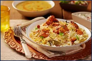 Chicken Balochi Tikka Dum Biryani