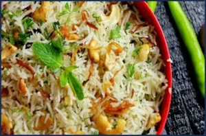 Hyderabadi Cashew Veg Biryani