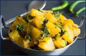 Aloo Methi Dry