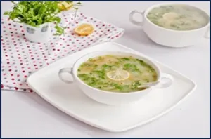 Lemon Coriander Chicken Soup