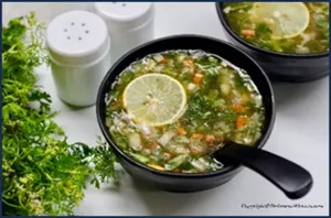 Lemon Coriander Soup