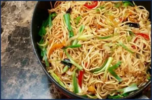 Chicken Chilli Garlic Noodles