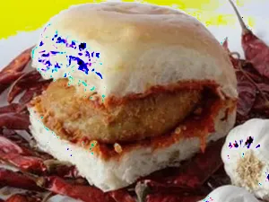 Schezwan Vada Pav