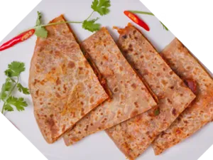 Vegetable Schezwan Paratha