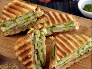 Vegetable Grilled Sandwich