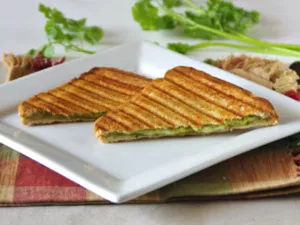 Cheese Chutney Grilled Sandwich