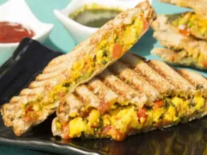 Paneer Bhurji Sandwich