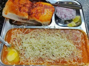 Cheese Pav Bhaji