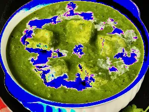 Jain Palak Paneer