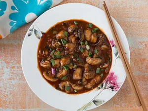 Mushroom Chilli Gravy