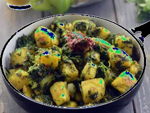 Aloo Methi with 2 Tawa Paratha
