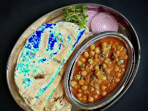 Chana Masala with 2 Tawa Paratha