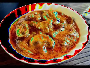 Mushroom Masala with 2 Tawa Paratha