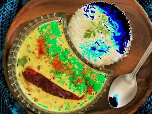 Kadhi Chawal Combo