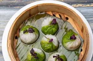 Vegetable Basil Dumplings