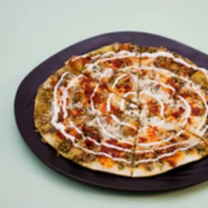 Cheese Chilli Garlic Manakeesh
