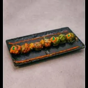 Mushroom and Spinach Shashlik