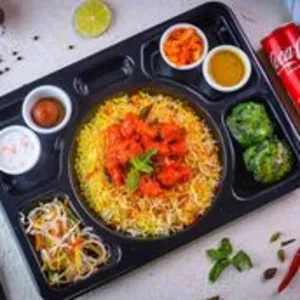 Chicken 65 Biryani + Hariyali Tikka 2pcs