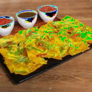 Nachos With Cheese Sauce