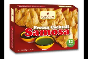 Cocktail Samosa Frozen 12 Pc