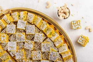 Kaju Kesar Barfi 250 Grams