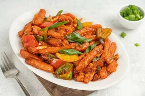 Schezwan Chilli Potatoes