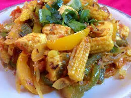 Paneer Corn Capsicum