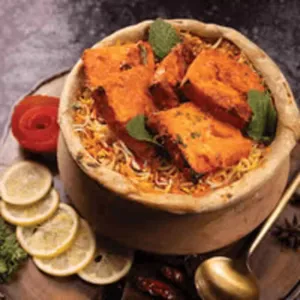 Paneer Tikka Biryani