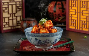 Burnt Chilli Crispy Paneer