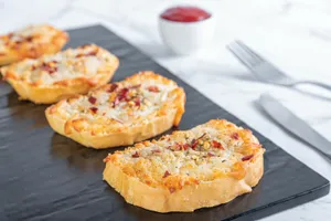 chilli garlic on toast