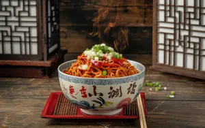 Chilli Stir Fry Maggi (V)
