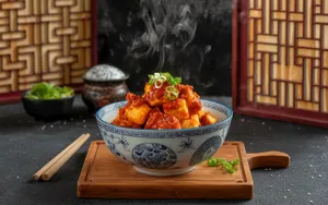 Crispy Paneer in Singapore Sauce