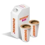 Dunkin Medium Coffee Box Serves 4