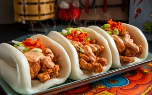 Dyanmite Chicken Bao (contains egg)
