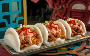 Dyanmite Paneer Bao (contains egg)