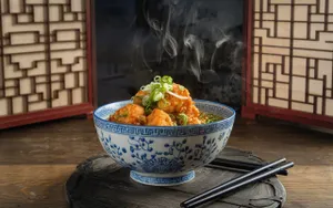 Crispy Chicken Green Pepper sauce