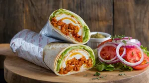 Green Pepper Paneer Frankie