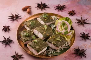 Haryali fish tikaa