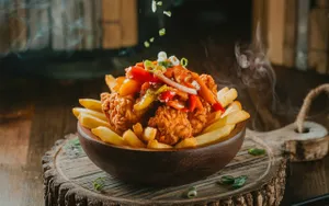 Hot N Spicy Korean Fries (Crispy Paneer)