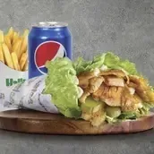 Low Carb Chicken Wrap Combo