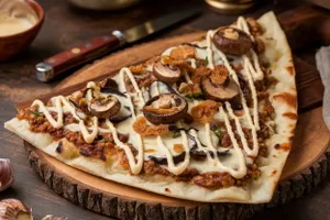 Mushroom Cream Naanza (V)