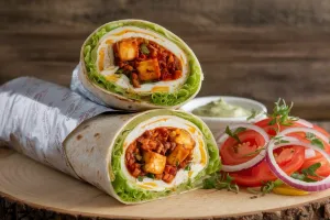 Chilli Paneer Frankie