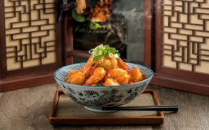 Black Pepper Butter Prawn