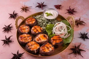 Mushroom Gaioti kabab